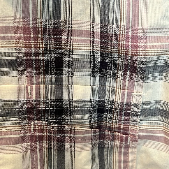 NWT Ladies Carhartt plaid button down - Picture 3 of 6